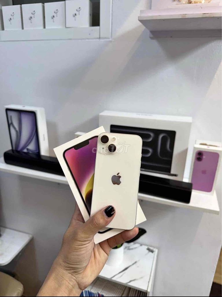 iPhone 14 128GB Trắng FULLBOX Keng 99% APPLE 2025. Mua bán Điện thoại tại Quận 10 Tp Hồ Chí Minh được đăng bởi iStockHCM hình 1