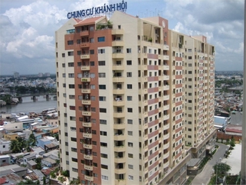 Căn hộ Khánh Hội 1, 360 Bến Vân Đồn, P.1, Q.4, 56m2, 9tr