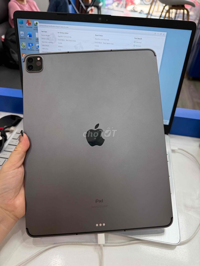 Apple iPad Pro M1 12.9 inch GEN 5 512GB bản có 5G. Mua bán Máy tính bảng tại Quận 8 Tp Hồ Chí Minh được đăng bởi Thanh Nhi hình 1