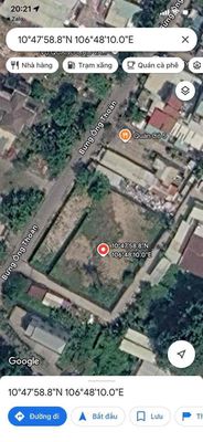 CG- CHO THUÊ LÔ ĐẤT 2 MẶT TIỀN FULL THỔ CƯ 1700m2 MẶT TIỀN BƯNG ÔNG TH