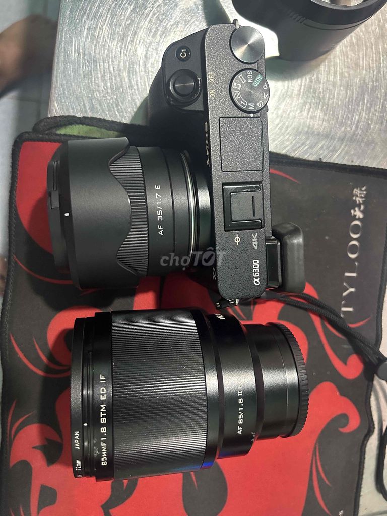 Máy ảnh Sony a6300 kèm lens 35f1.8, 85f1.8 Đen. Mua bán Máy ảnh, Máy quay tại Thị xã Bến Cát Bình Dương được đăng bởi khôi nguyễn hình 1