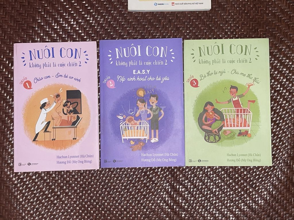 Combo 3 cuốn - Nuôi Con Không Phải Là Cuộc Chiến