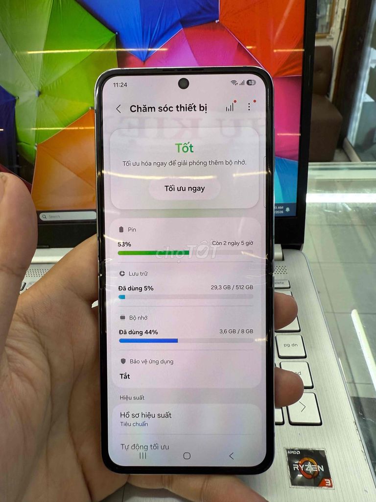 Samsung Z Flip 5 512GB Xanh đẹp 99%. Mua bán Điện thoại tại Quận Đống Đa Hà Nội được đăng bởi Dung hình 1