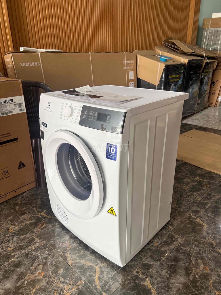 Máy sấy Electrolux 9 kg Trắng. Mua bán Nội thất, đồ gia dụng khác tại Quận 5 Tp Hồ Chí Minh được đăng bởi Thảo hình 1