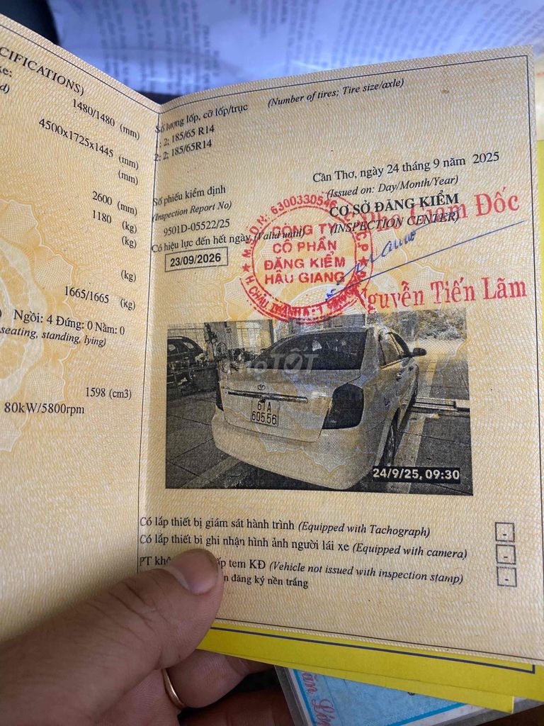 Daewoo Lacetti 2010 SE - 181820 km. Mua bán Ô tô tại Thành phố Trà Vinh Trà Vinh được đăng bởi Tròn thợ điện hình 13