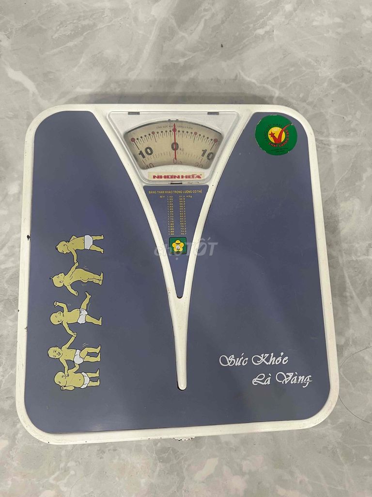 Cân sức khỏe Nhơn Hòa 120kg. Mua bán Đồ chuyên dụng, Giống nuôi trồng tại Quận 8 Tp Hồ Chí Minh được đăng bởi Nga Hasu hình 1