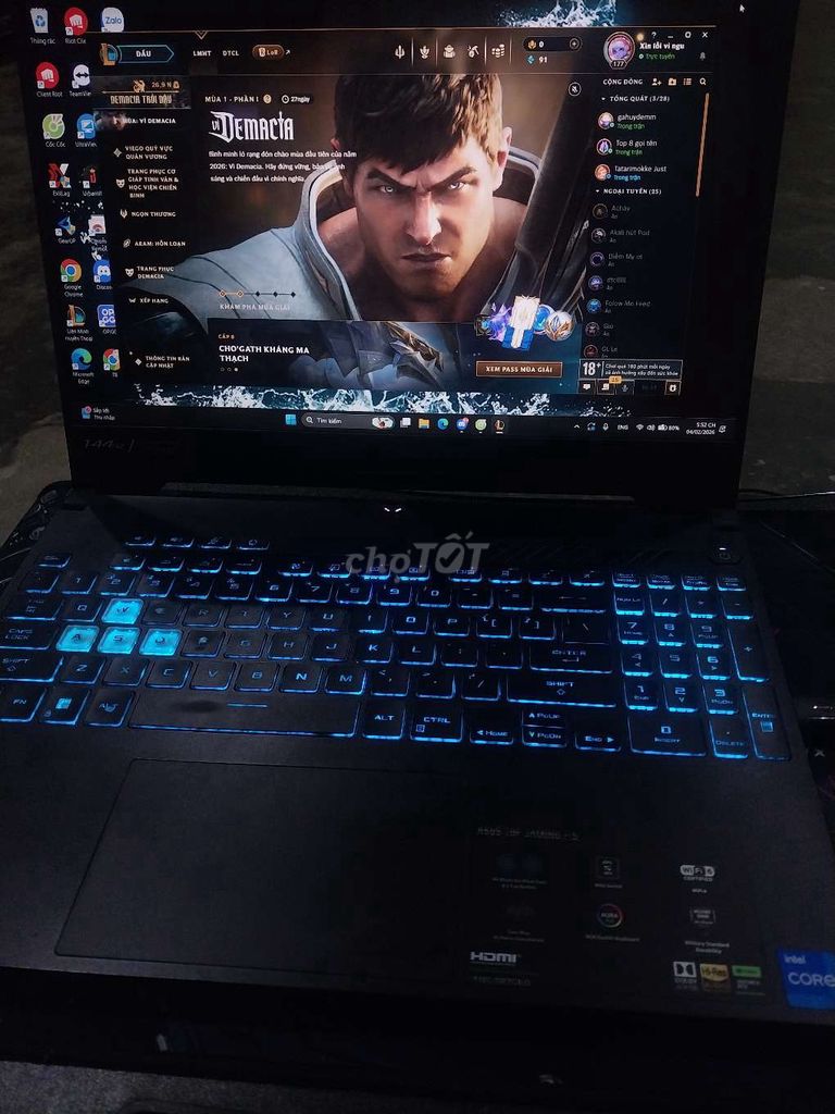 ASUS TUF Gaming F15 i5 RTX Đen. Mua bán Laptop tại Thị xã An Khê Gia Lai được đăng bởi Nguyễn Triều hình 1