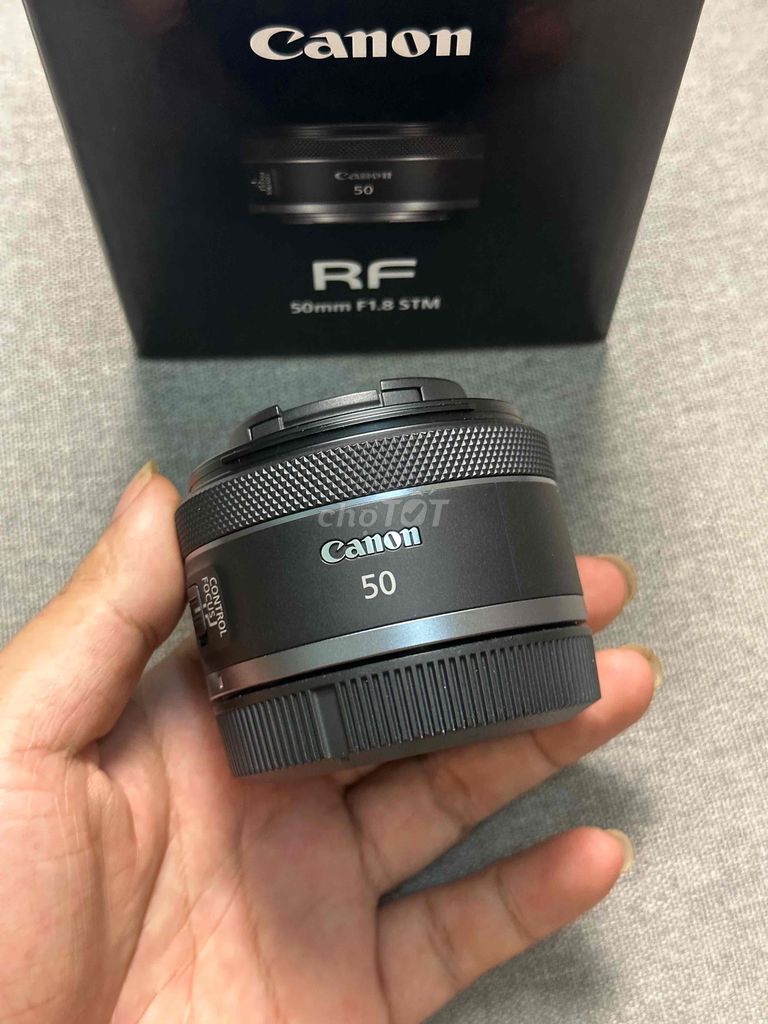Canon RF 50mm F1.8 STM Fullbox 99%. Mua bán Máy ảnh, Máy quay tại Quận Hải Châu Đà Nẵng được đăng bởi Tiến Đạt hình 1