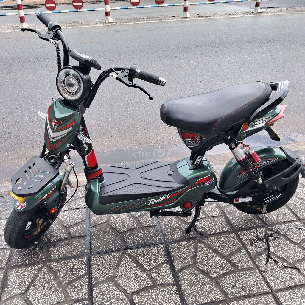 XE ĐIỆN 133 AIMA MÀU RÊU, XE CHẠY KHÁ TÔT. Mua bán Xe điện tại Quận Cái Răng Cần Thơ được đăng bởi Xe điện Minh Nhiên  hình 2