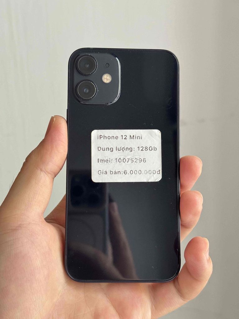 iPhone 12 Mini 128GB Đen máy đẹp chuẩn zin. Mua bán Điện thoại tại Thành phố Buôn Ma Thuột Đắk Lắk được đăng bởi Nguyễn Hoàng hình 1