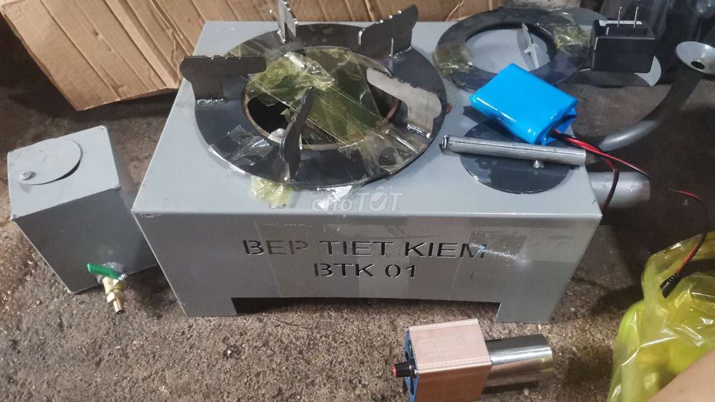 Bếp tiết kiệm BTK 01 Xám Kim loại. Mua bán Bếp, lò, đồ điện nhà bếp tại Quận Bình Thạnh Tp Hồ Chí Minh được đăng bởi Kiệt hình 1