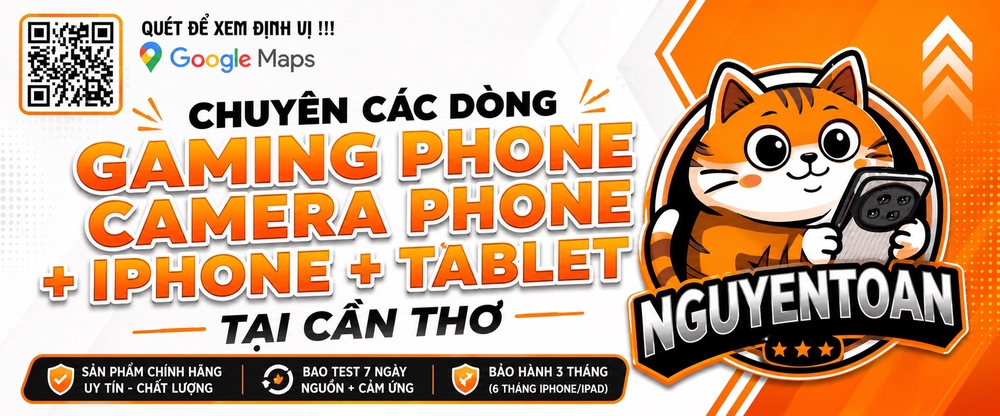 NGUYEN TOAN Mobile - Thu máy cũ - Bán trả góp tại Quận Ninh Kiều, Cần Thơ hình 1