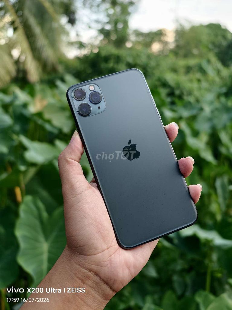 iPhone 11 Pro Max QT Zin cứng (Có đổi máy) . Mua bán Điện thoại tại Thành phố Vĩnh Long Vĩnh Long được đăng bởi Đại Mobile Báo đúng tình trạng  hình 1