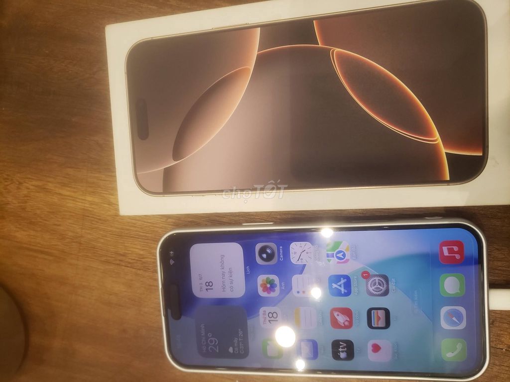 iPhone 16 Pro Max 256GB Đã sử dụng. Mua bán Điện thoại tại Quận Bình Thạnh Tp Hồ Chí Minh được đăng bởi Hội Đồ Điện Tử hình 1