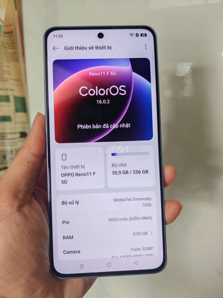 Oppo Reno 11F 5G đẹp 99%. 8G/256G. Lỗi vân tay. Mua bán Điện thoại tại Quận 12 Tp Hồ Chí Minh được đăng bởi Cầm Đồ Thanh Lý hình 1