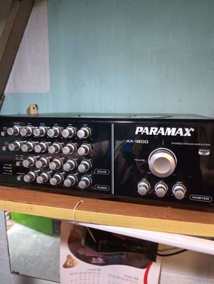 Thanh lý amply PARAMAX AX 1800. Mua bán Tivi, Âm thanh tại Quận Bình Tân Tp Hồ Chí Minh được đăng bởi HOÀNG 