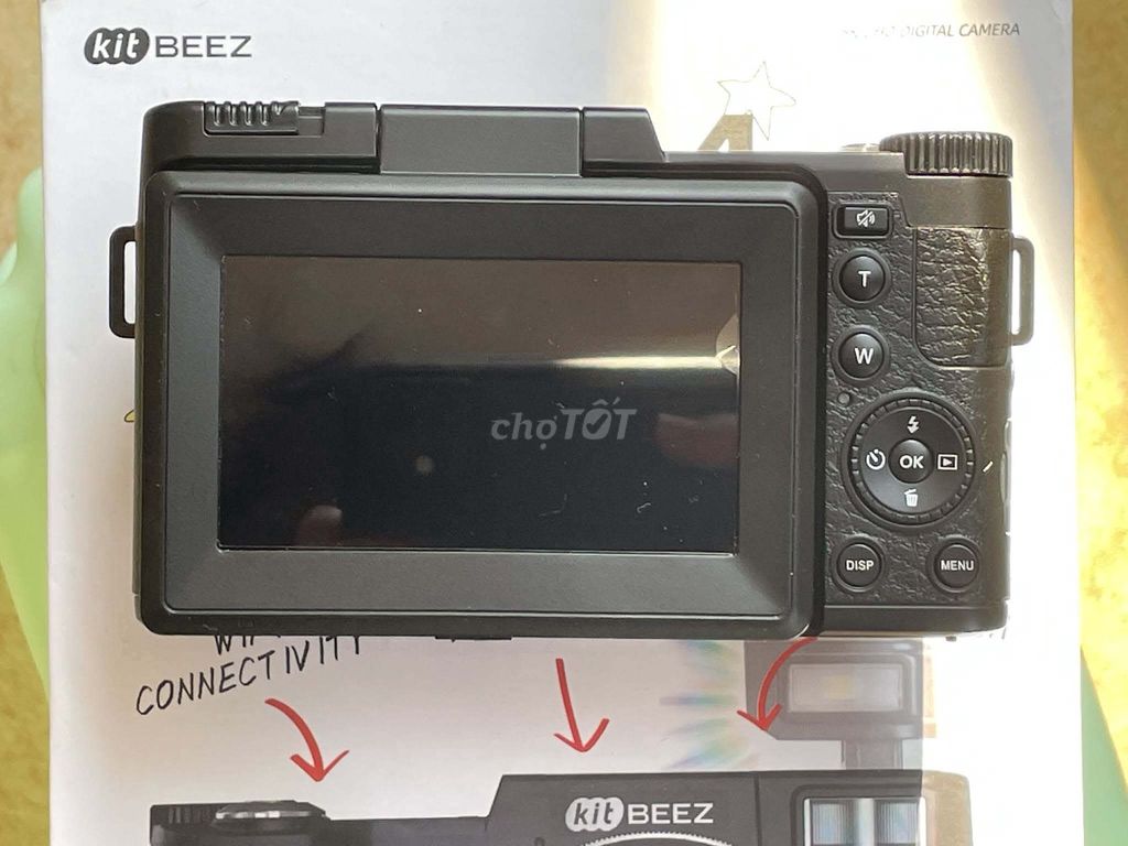 Máy ảnh Kit BEEZ KP-4 Đen. Mua bán Máy ảnh, Máy quay tại Quận 8 Tp Hồ Chí Minh được đăng bởi Song Linh hình 1