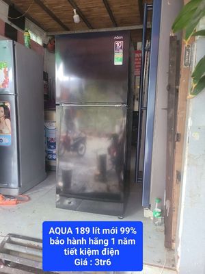 Tủ Aqua inverter mới 99%