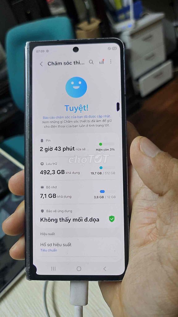 Samsung Z Fold 5 256GB Xám. Mua bán Điện thoại tại undefined undefined được đăng bởi Phùng Chung hình 1