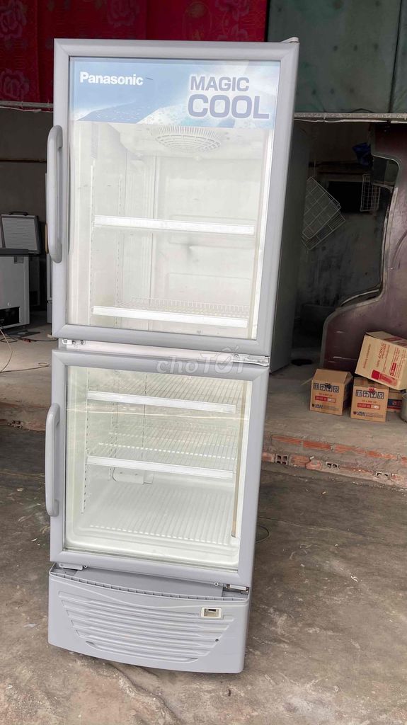 Tủ mát Panasonic 400L hai cửa như hình xài ok. Mua bán Tủ lạnh tại Quận Tân Phú Tp Hồ Chí Minh được đăng bởi Thu Huyền hình 1