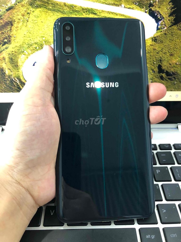 Samsung A20s ram4/64gb zin full đẹp keng. Mua bán Điện thoại tại Quận Tây Hồ Hà Nội được đăng bởi NTmobile shop di động hình 1
