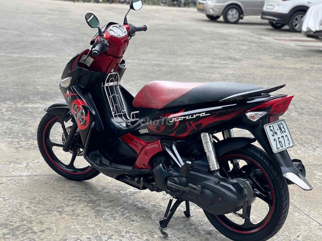 Yamaha Nouvo 4 2010 135 tem Limited Đen Đỏ. Mua bán Xe máy tại Quận Bình Tân Tp Hồ Chí Minh được đăng bởi BÙI TIẾN DŨNG hình 6