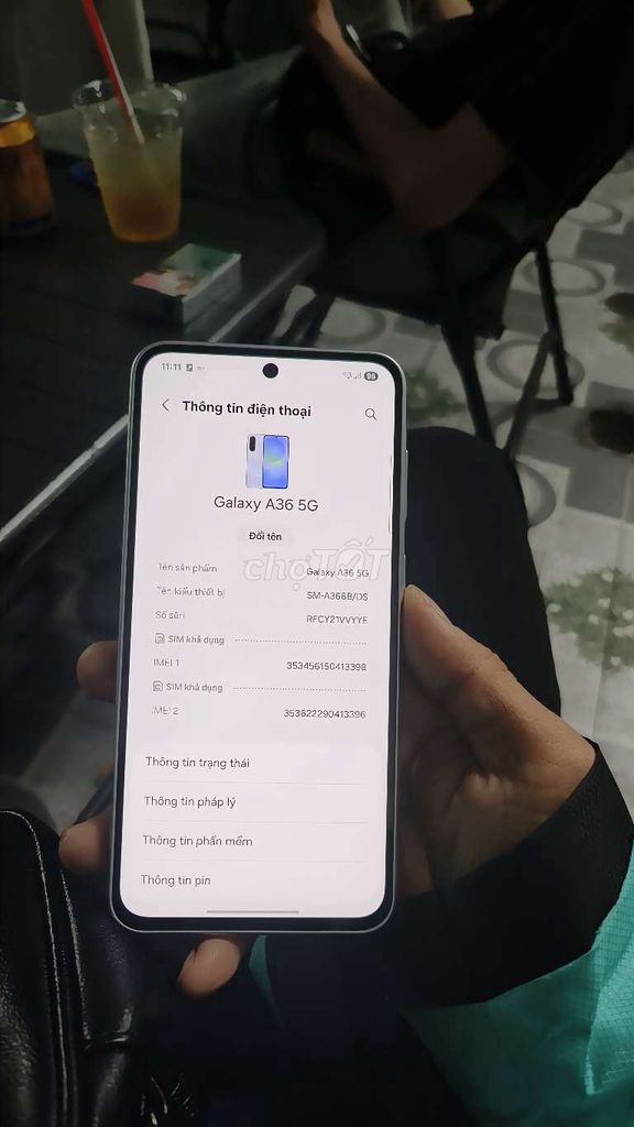 Samsung Galaxy A36 5G 128GB Trắng. Mua bán Điện thoại tại Quận Tân Bình Tp Hồ Chí Minh được đăng bởi Duy Nam hình 1