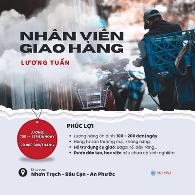 Lương Tuần | Nhân Viên Giao Hàng Shipper Đồng Nai