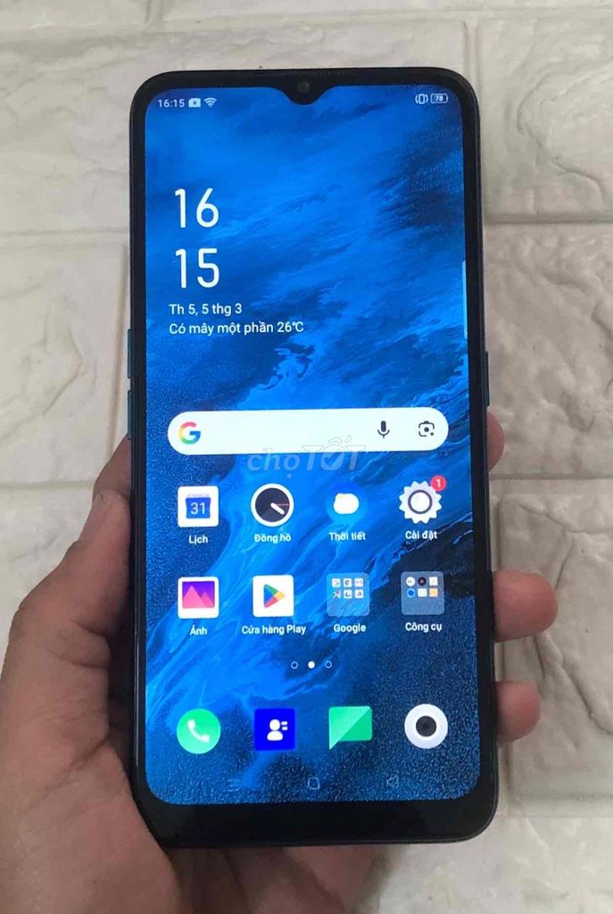 Oppo A5 4/128Gb màn hình to,2 sim,pin 5.000mah. Mua bán Điện thoại tại Quận Hải Châu Đà Nẵng được đăng bởi Thanh Hải hình 1