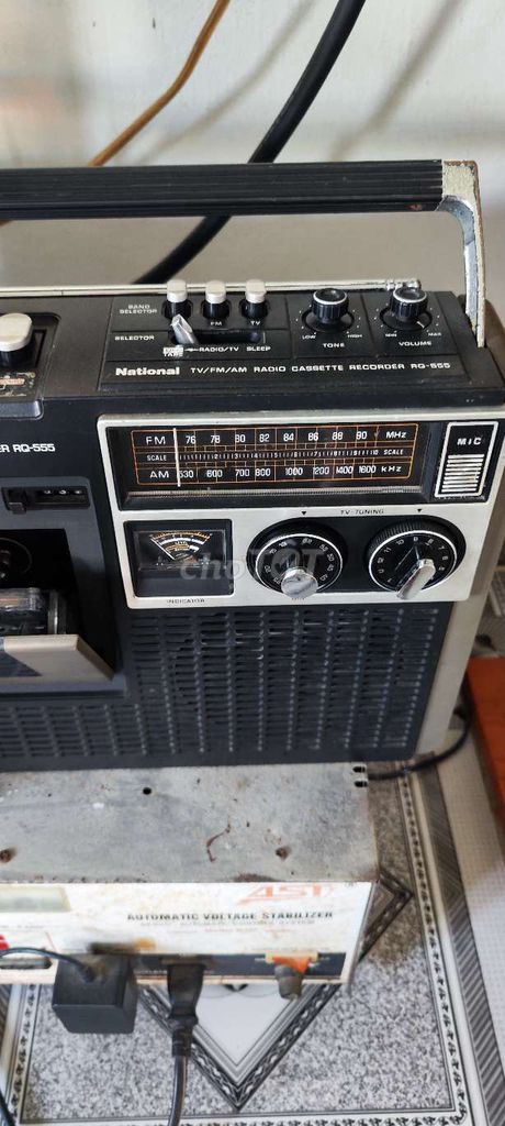Đài cassette National RQ-555. Mua bán Tivi, Âm thanh tại Thị xã Ninh Hòa Khánh Hòa được đăng bởi Lap Vo hình 1