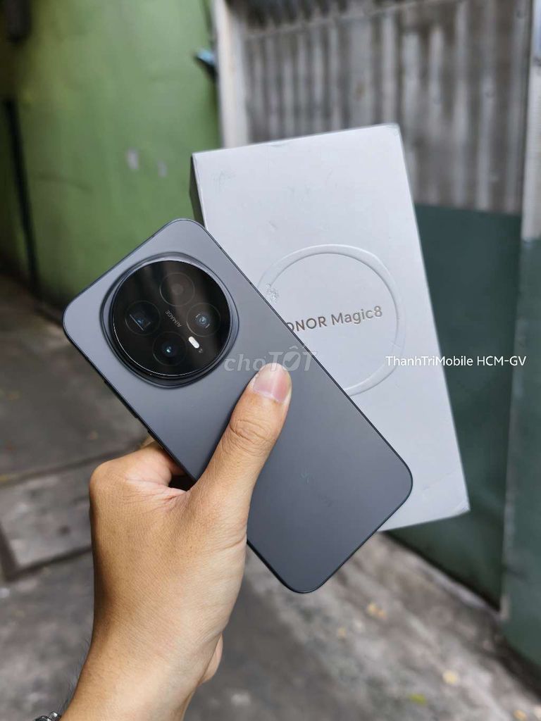 Honor Magic 8 Đen 16/512 fullbox nội địa. Mua bán Điện thoại tại Quận Gò Vấp Tp Hồ Chí Minh được đăng bởi Thanh Tri hình 1