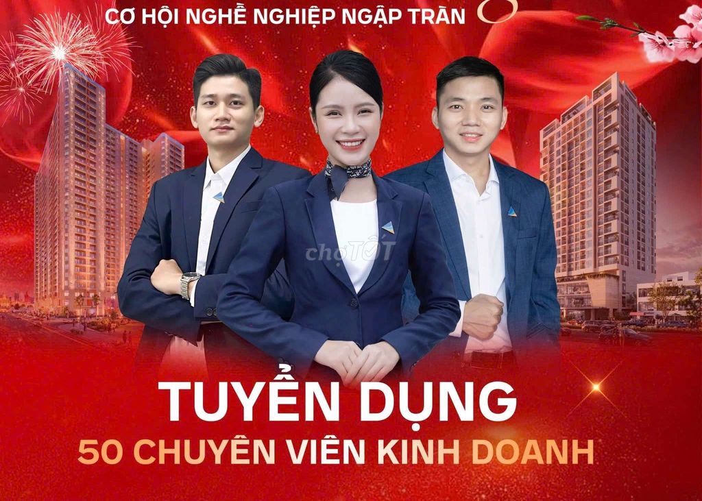 Cần Tuyển10 NVKD + 2TPKD LÀM VIỆC TẠI THUẬN AN