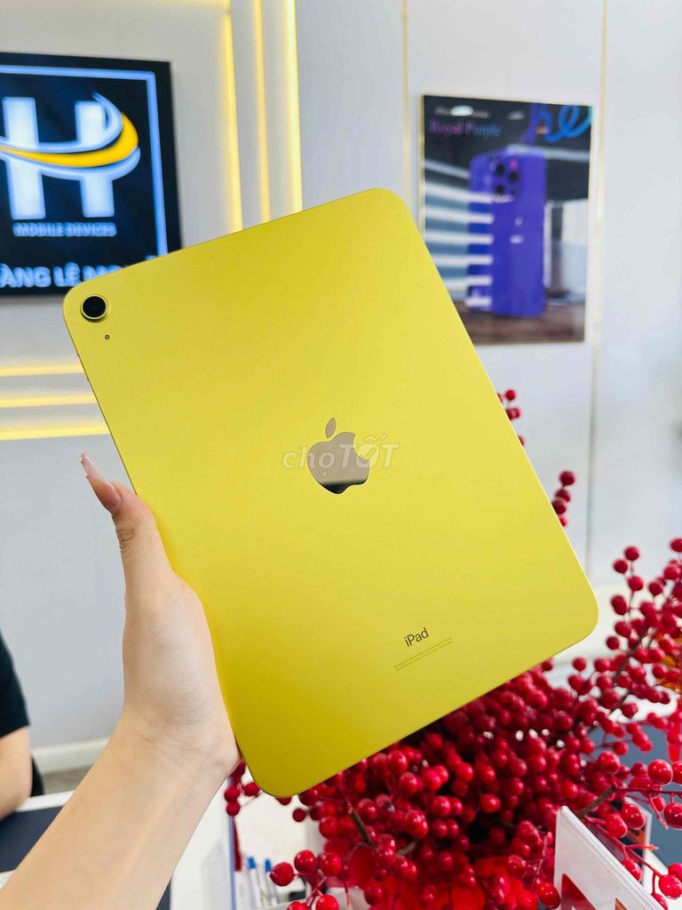 IPAD GEN 10 (10.9in) 64G Wifi Yellow Cực Đẹp