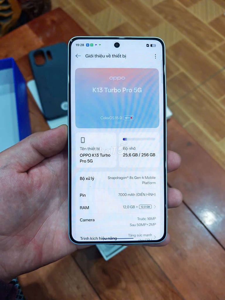 Oppo K13 Turbo Pro keng fullbox cần bán hoặc gl. Mua bán Điện thoại tại Quận Hoàng Mai Hà Nội được đăng bởi Jacking Son hình 1
