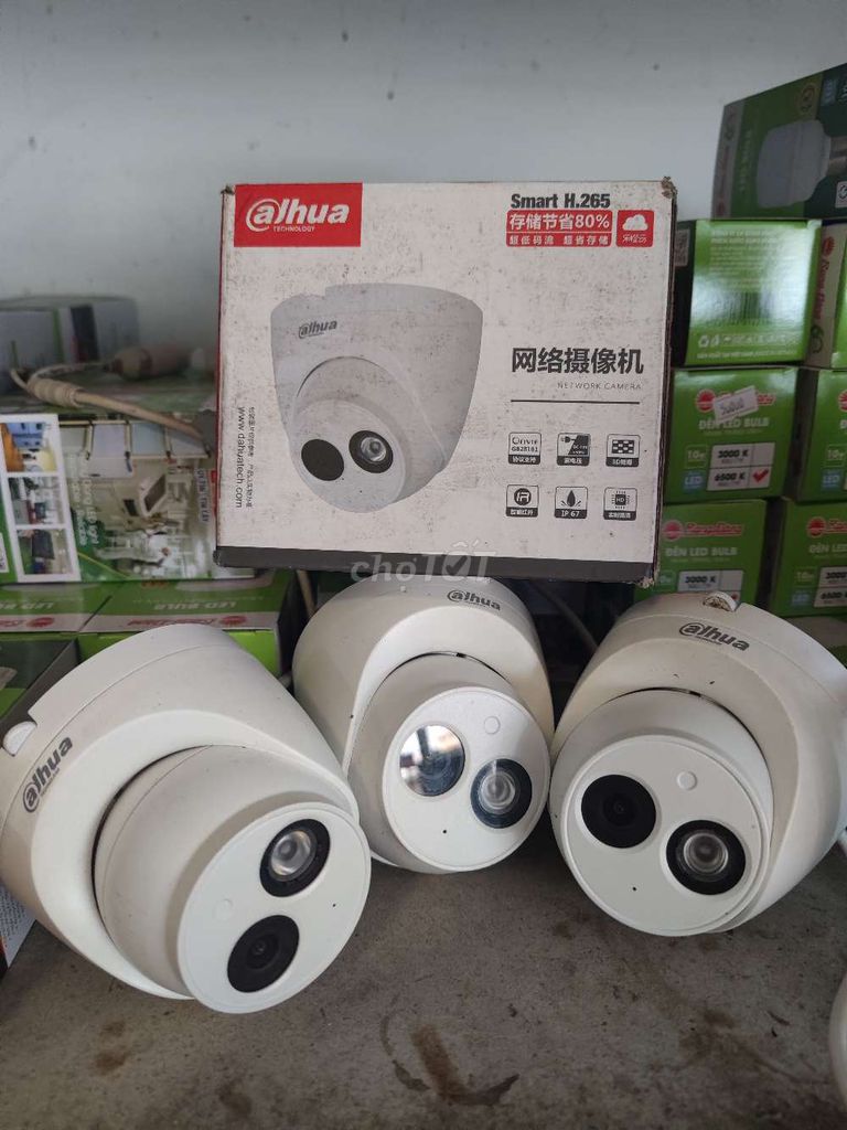 Camera an ninh Dahua Smart H.265 Trắng. Mua bán Máy ảnh, Máy quay tại Thành phố Phan Thiết Bình Thuận được đăng bởi Minh hình 1