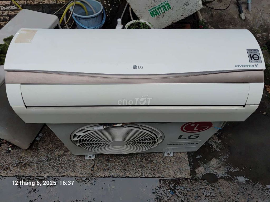 Máy lạnh LG inverter 1.5hp. Mua bán Máy lạnh, điều hoà tại Huyện Hóc Môn Tp Hồ Chí Minh được đăng bởi diệp hậu hình 1