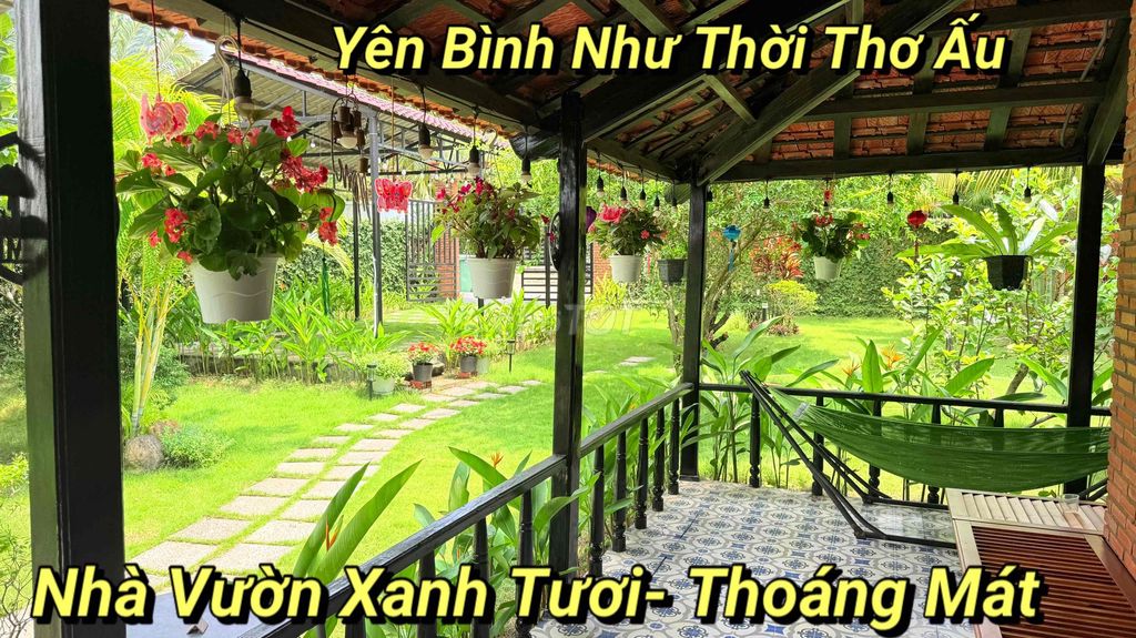 Nhà Vườn Trong Khu Đẹp Hoài Niệm
