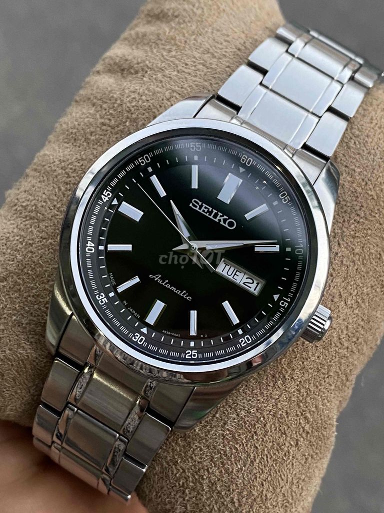 Đồng hồ Seiko 4R36a Automatic 42mm Bạc. Mua bán Đồng hồ tại Thành phố Vũng Tàu Bà Rịa - Vũng Tàu được đăng bởi  Đồng Hồ truyền Nguyễn  hình 1