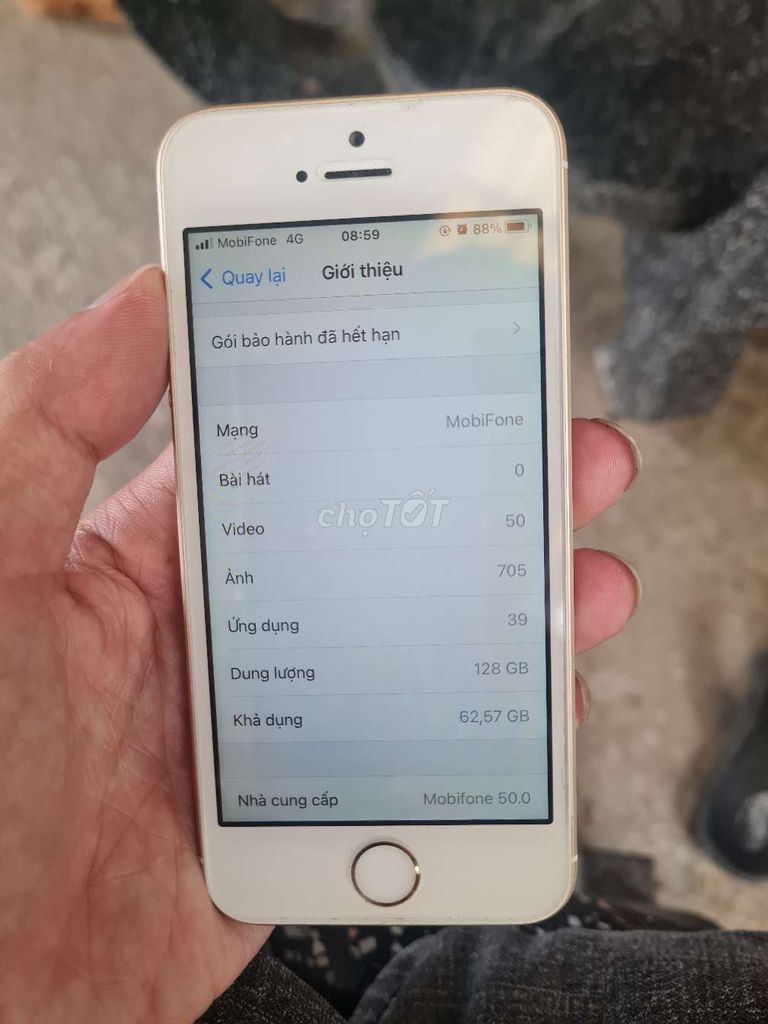 iPhone SE 128GB Vàng. Mua bán Điện thoại tại Quận Ngũ Hành Sơn Đà Nẵng được đăng bởi huy hoang hình 1