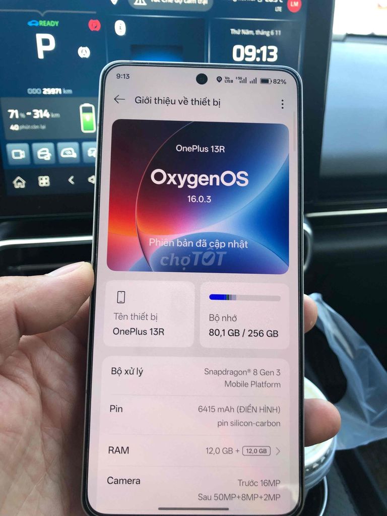 OnePlus Ace 5 256GB hộp sạc đầy đủ. Mua bán Điện thoại tại Quận Cái Răng Cần Thơ được đăng bởi Lam Khang hình 1