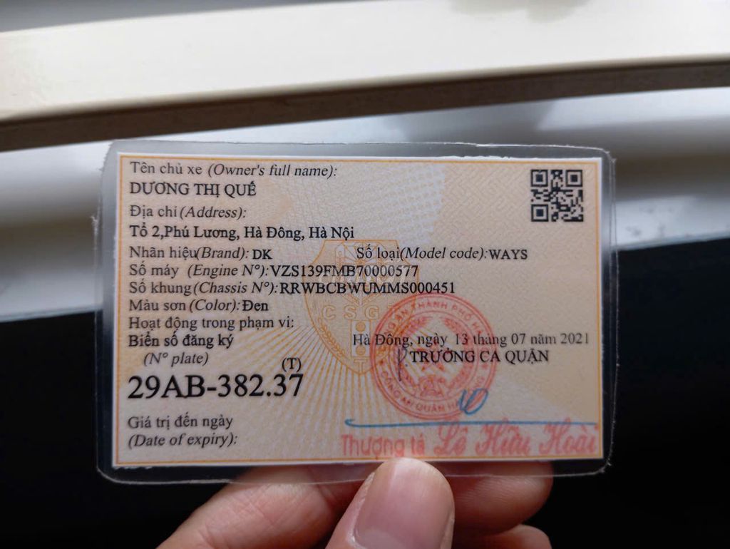 xe wave 50cc 2021 đang sử dụng bình thường. Mua bán Xe máy tại Quận Hà Đông Hà Nội được đăng bởi Tên chưa cung cấp hình 4