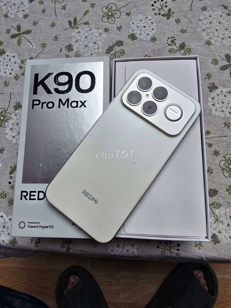 Xiaomi Redmi K90 Pro Max 256GB Bạc. Mua bán Điện thoại tại Huyện Kiên Lương Kiên Giang được đăng bởi Dương Thế Bảo hình 1