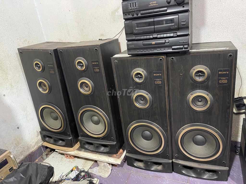 2bộ giàn sony đại loa bass 25cm. Mua bán Tivi, Âm thanh tại Quận Tân Phú Tp Hồ Chí Minh được đăng bởi thế giới đồ cũ thanh lý hình 1