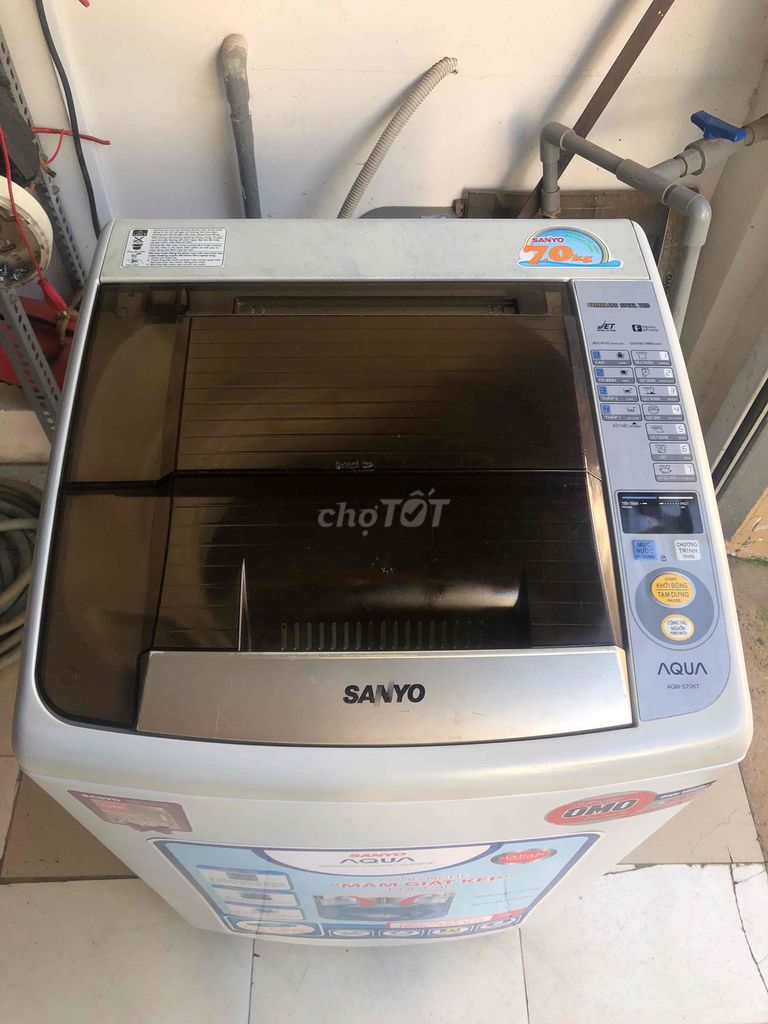 Thanh Lý Máy Giặt SANYO 7KG Tiết kiệm free ship