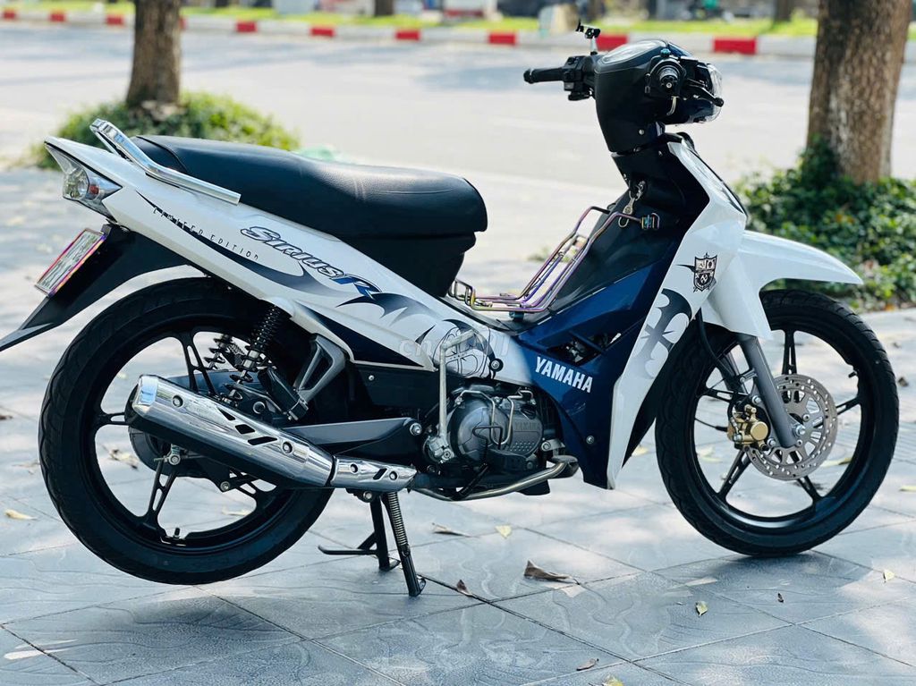 Yamaha Sirius  trắng xanh2023 Chính Chủ Đi ít Bán. Mua bán Xe máy tại Quận Cầu Giấy Hà Nội được đăng bởi TRÍ KIÊN hình 3