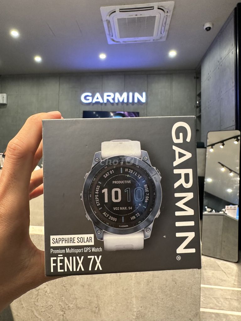 Garmin Fenix 7X Sapphire Solar mới bảo hành 2 năm