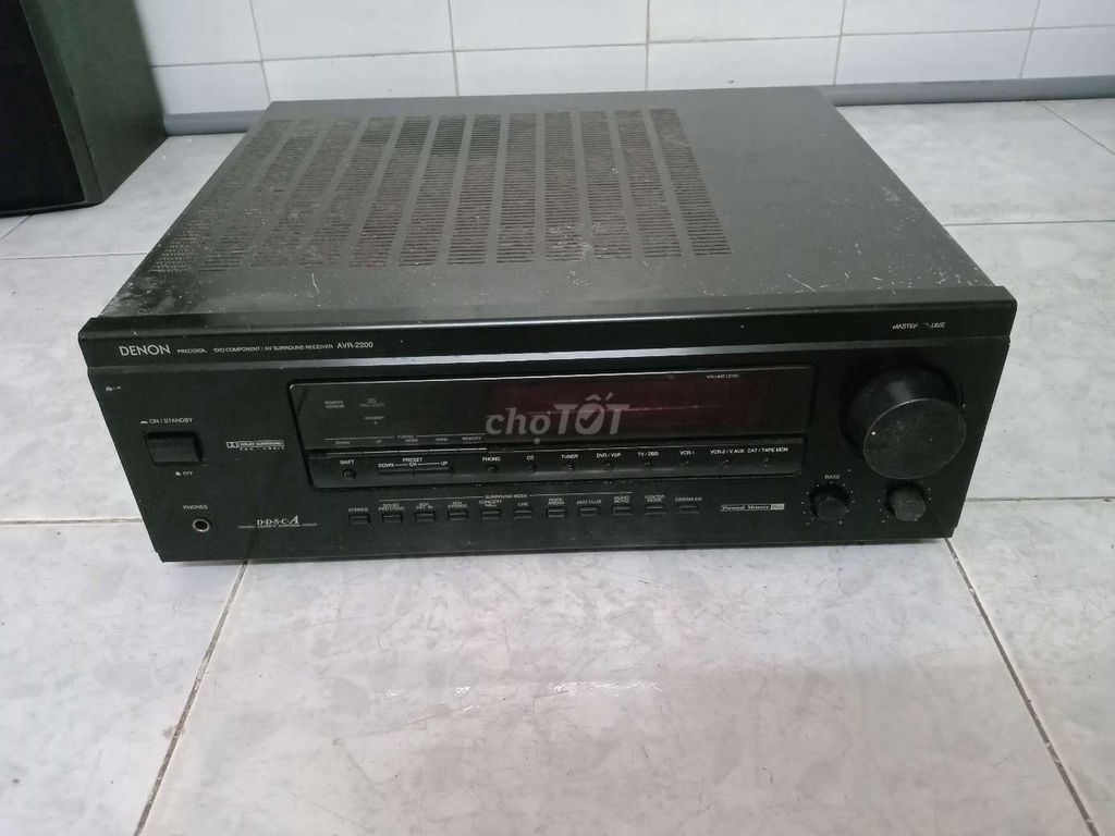 Ampli Denon AVR-2200 Đen. Mua bán Tivi, Âm thanh tại Quận 7 Tp Hồ Chí Minh được đăng bởi danh hình 1