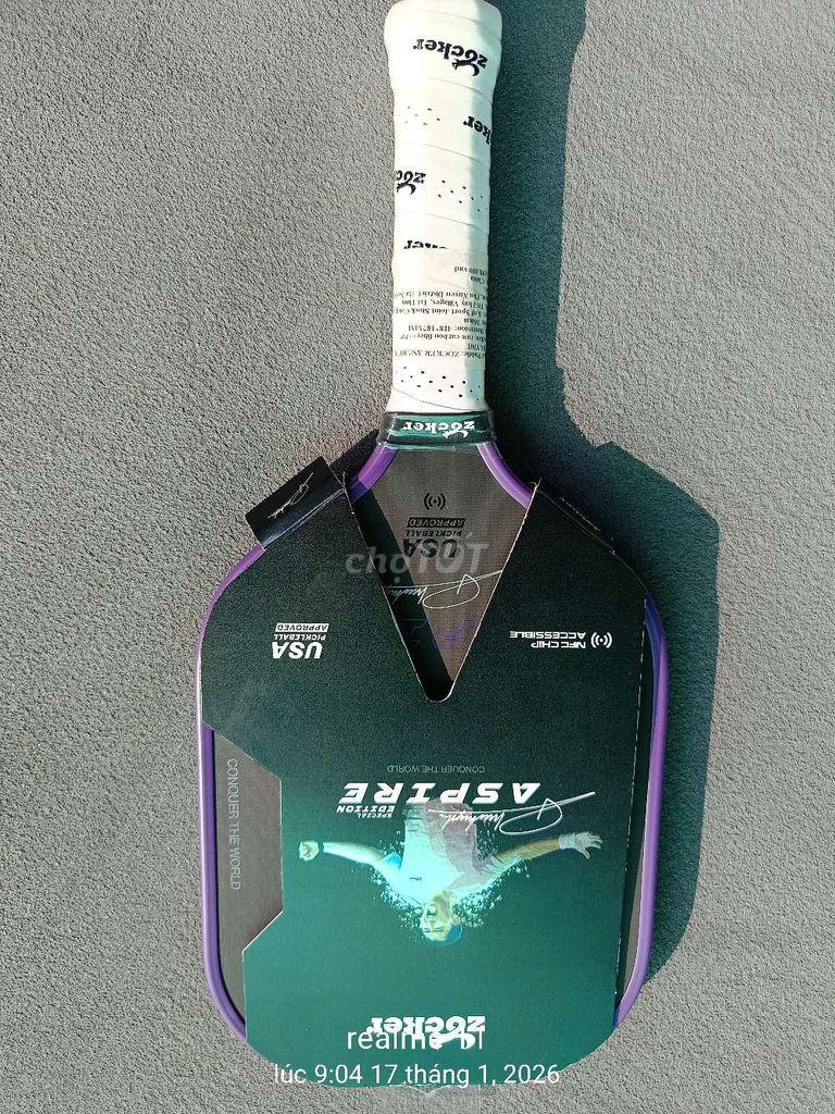 Vợt Pickleball Zocker Aspire. Mua bán Đồ thể thao, Dã ngoại tại Thành phố Mỹ Tho Tiền Giang được đăng bởi Minh hình 1