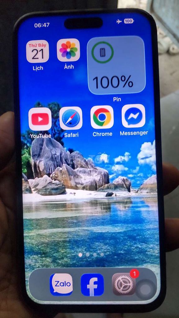 iPhone 14 pro max 1 TB  tím. Mua bán Điện thoại tại Quận Cái Răng Cần Thơ được đăng bởi Lâm Mạnh Tiền hình 1