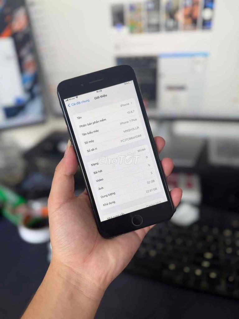 iPhone 7 Plus Zin full chức năng. Mua bán Điện thoại tại Thành phố Thuận An Bình Dương được đăng bởi Nguyễn Thị Thu Thanh hình 1